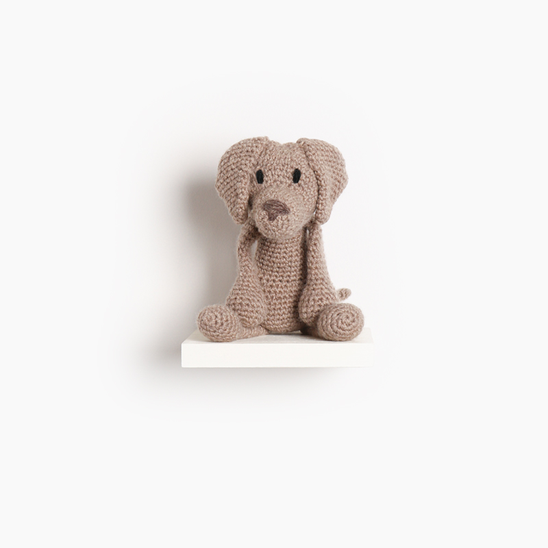 weimaraner crochet amigurumi project pattern kerry lord Edward's menagerie